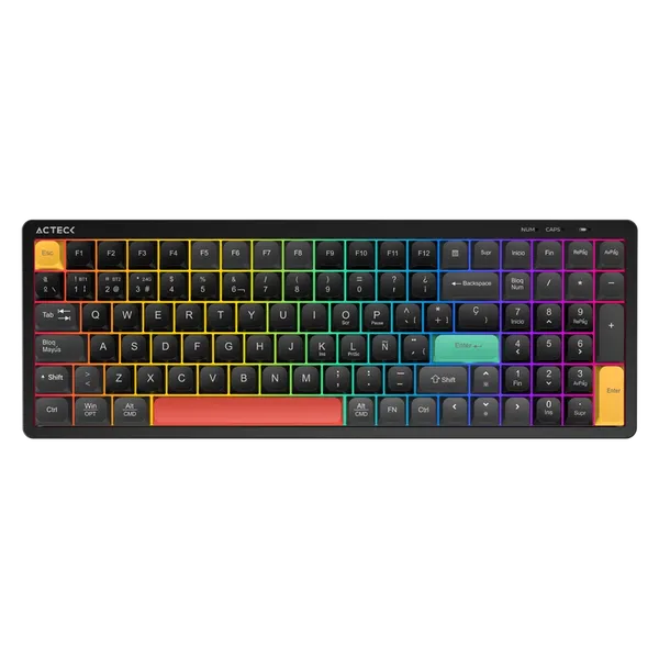 TECLADO INALAMBRICO MEMBRANA SILENCIOSA TECHNO CORE TI780 / 2.4G