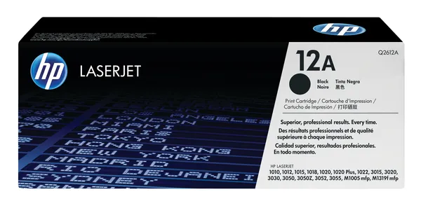 HP LASERJET 1000/3000 SERIES BLACK CRTG Q2612A