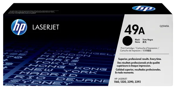 HP LASERJET 1160/1320/3390/3392 BLK CRTG Q5949A