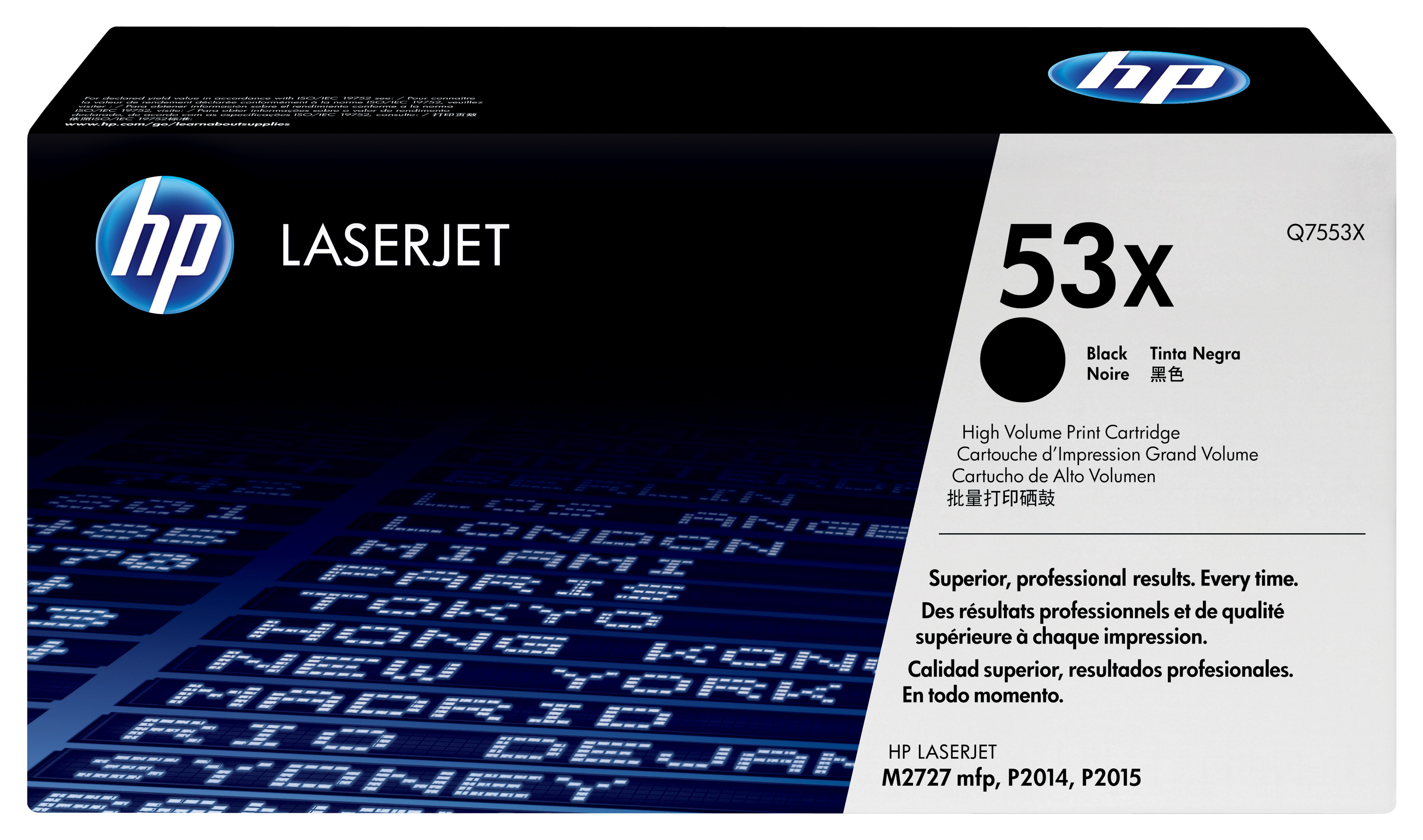 TONER NEGRO HP 53X Q7553X (CLAVE REP)