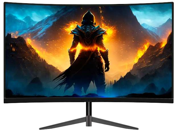 MONITOR GAMER CURVO 23.8  ULTRA EARTH II MGX23C FHD NEGRO