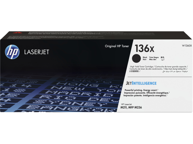 HP 136X BLACK ORIGINAL LASERJET TONER CARTRIDGE