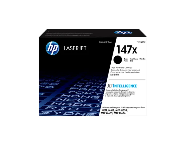 HP 147X BLACK LASERJET TONER CARTRIDGE 25.200 PAG