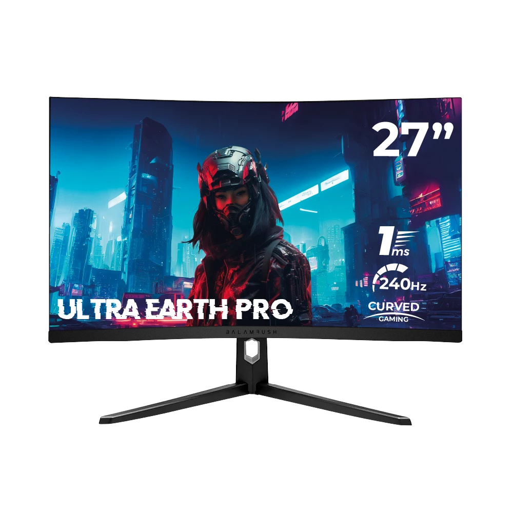 MONITOR GAMER CURVO 27 ULTRA E ARTH PRO MGP27PC FHD NEGRO