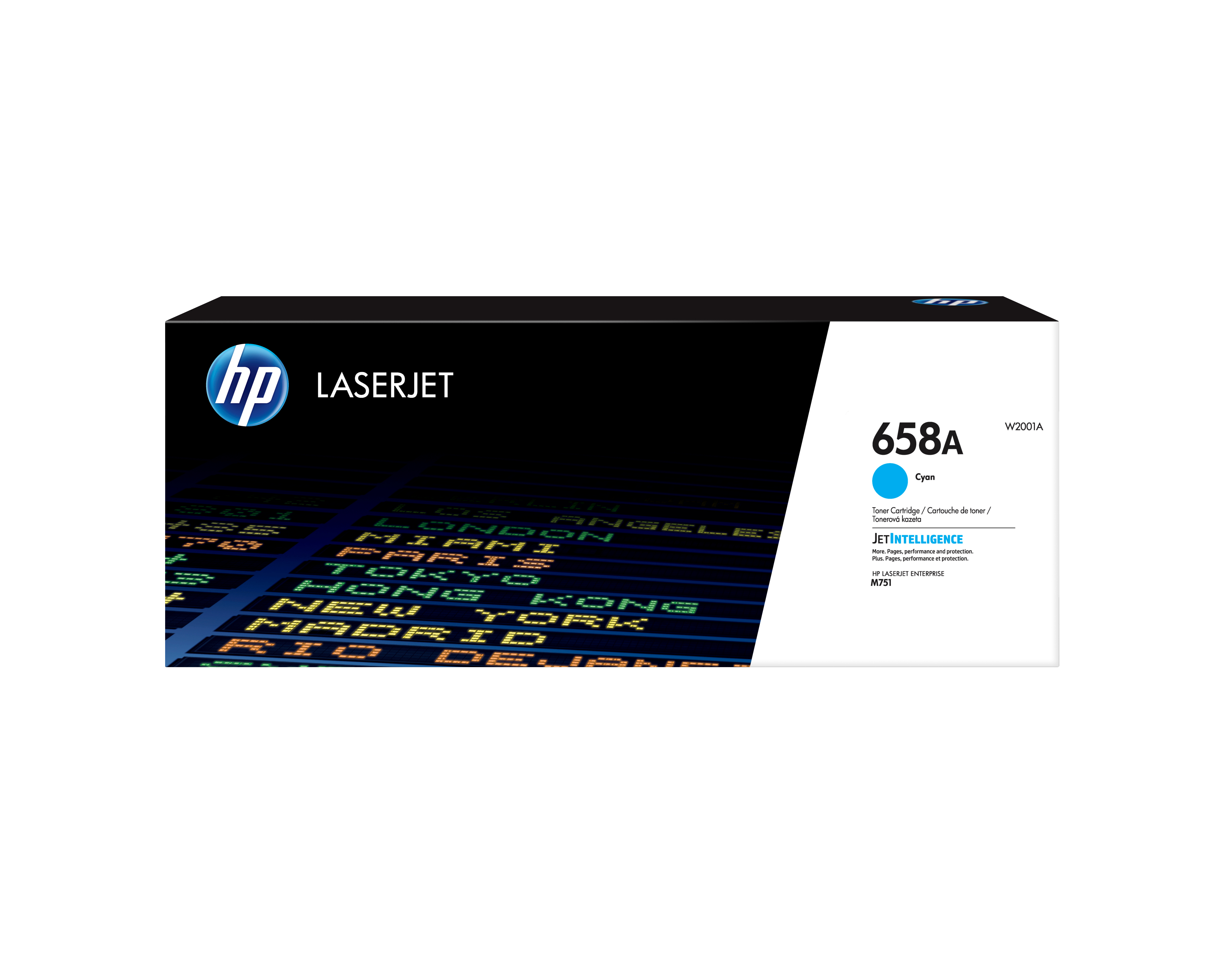 TONER CYAN HP 658A RENDIMIENTO 6.000PAG W2001A