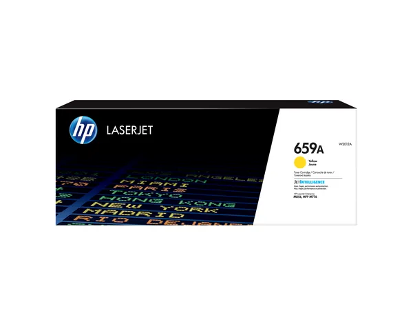 HP 659A YELLOW LASERJET TONER CARTRIDGE