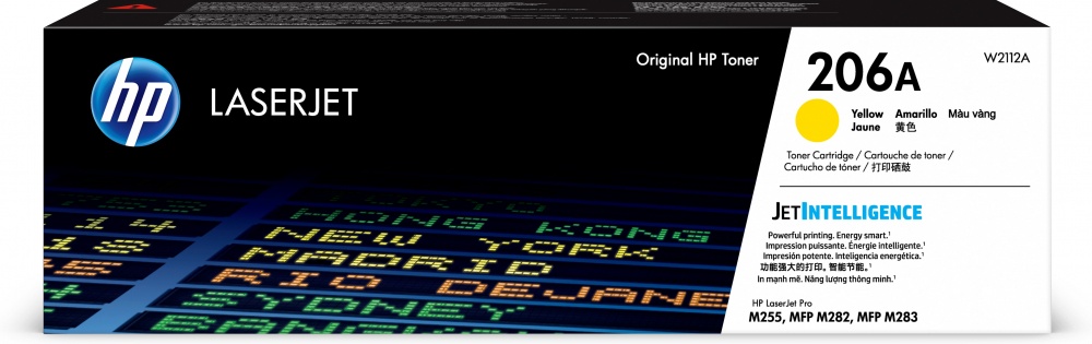 HP 206A YELLOW TONER CRTG RENDIMIENTO 1 250 POIGINAS