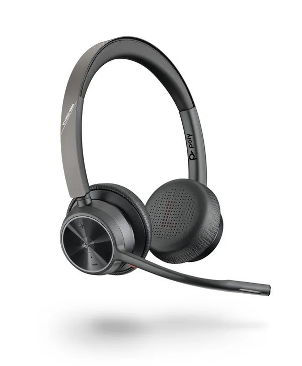 HP POLY VOY 4320 USB-A TEAMS HEADSET BT700 DONGLE CHARG STAND