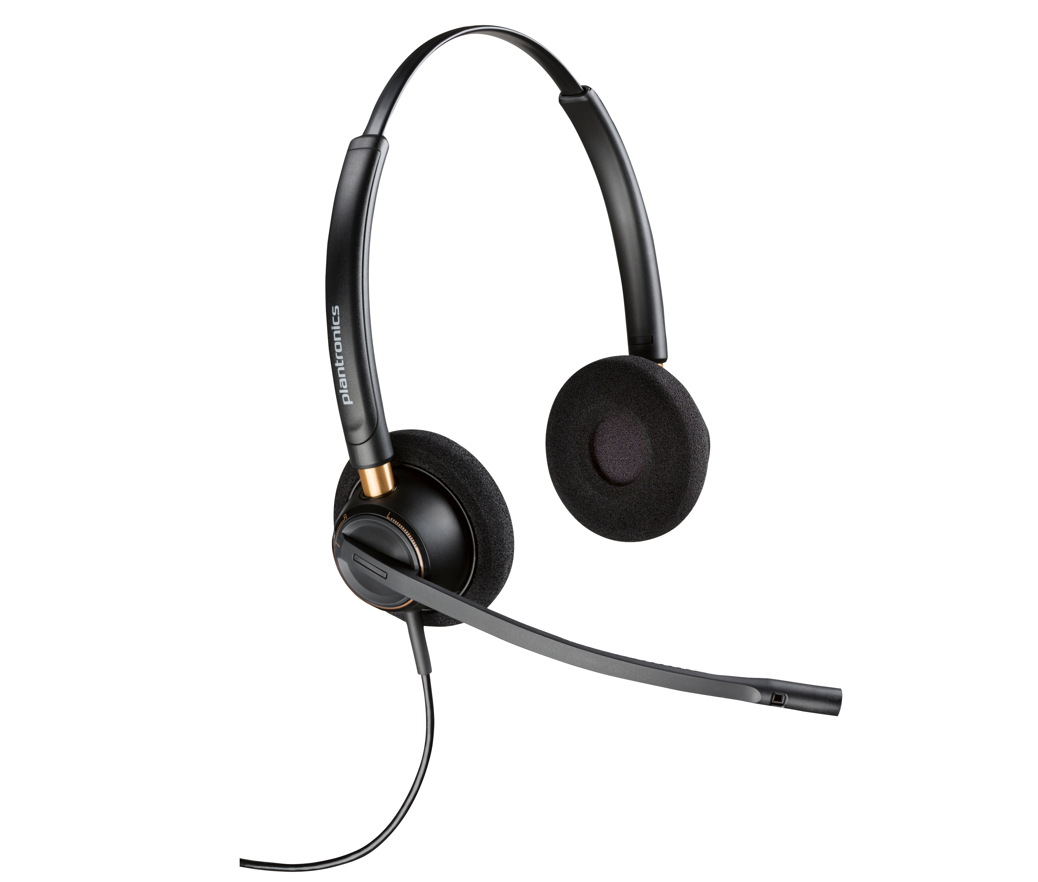 HP POLY ENCOREPRO 520 WITH QUICK DISCONNECT BINAURAL HEADSET