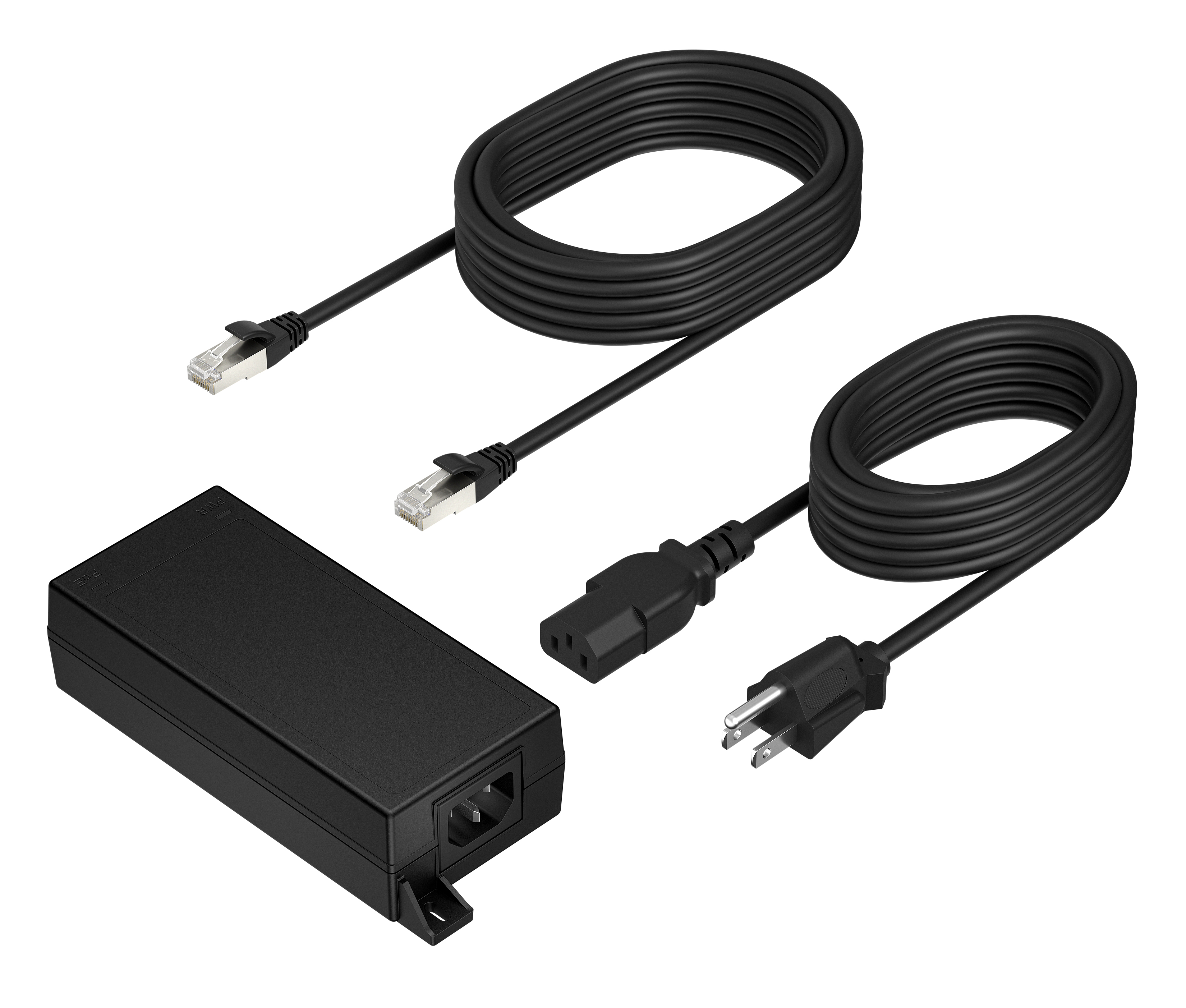 HP POLY POE 65W 2.5G ADAPTER WITH 3.66M CAT6A CABLE POWER CORD