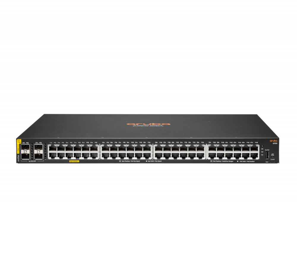 SWITCH 6100 48G 4SFP POE