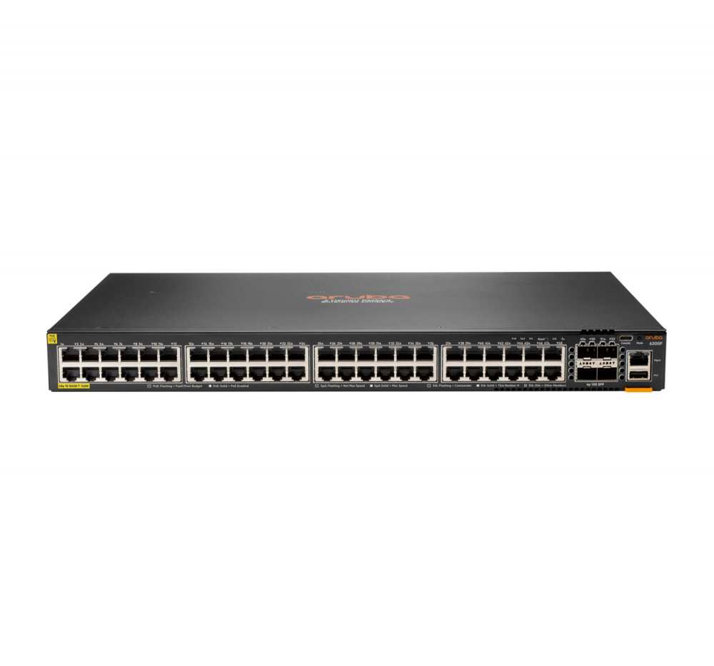ARUBA 6200F 48G CL4 POE 4SFP 740W SWITCH