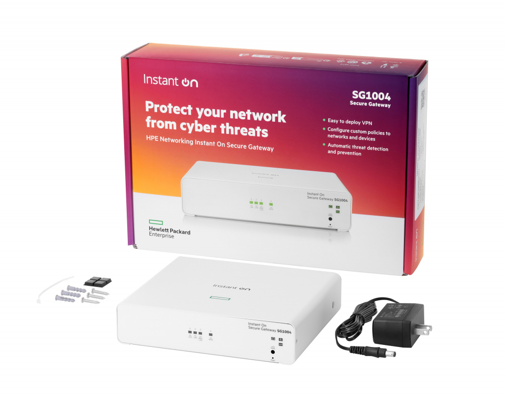 HPE NETWORKING INSTANT ON SECURE GATEWAY 4-PORT GIGABIT SG100