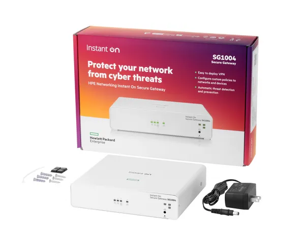 HPE NETWORKING INSTANT ON SECURE GATEWAY 4-PORT GIGABIT SG100