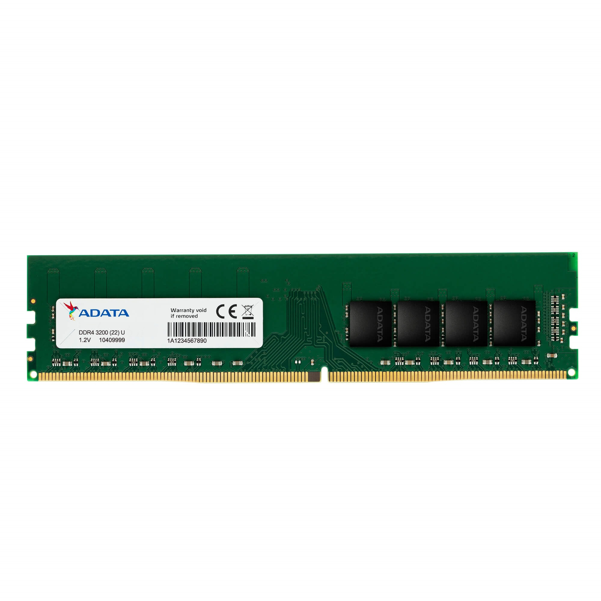 ADATA DDR4 U-DIMM 3200 MHZ 32GB CL22 AD4U320032G22-SGN