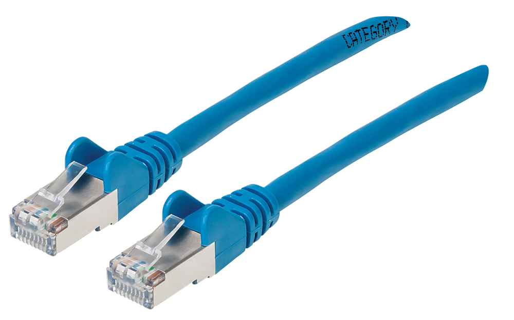 CABLE PATCH CAT6A 0.3M 1.0F S FTP AZUL