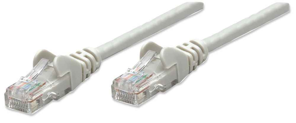 CABLE DE RED PATCH CAT5E RJ45 7.6M GRIS