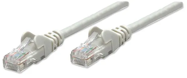 CABLE DE RED PATCH CAT6 RJ45 0.5M GRIS