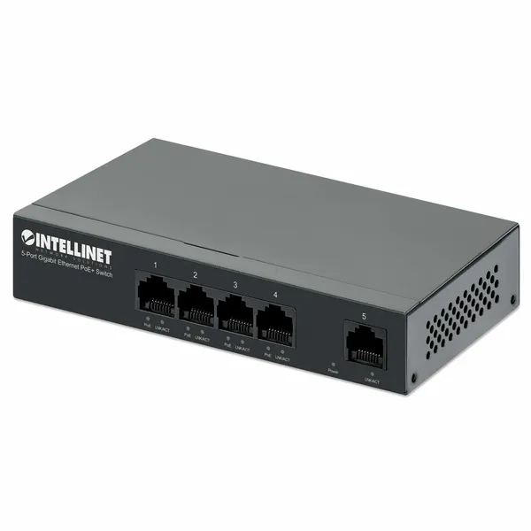 POE SWITCH GB 5 PTOS 30W PTO 40W