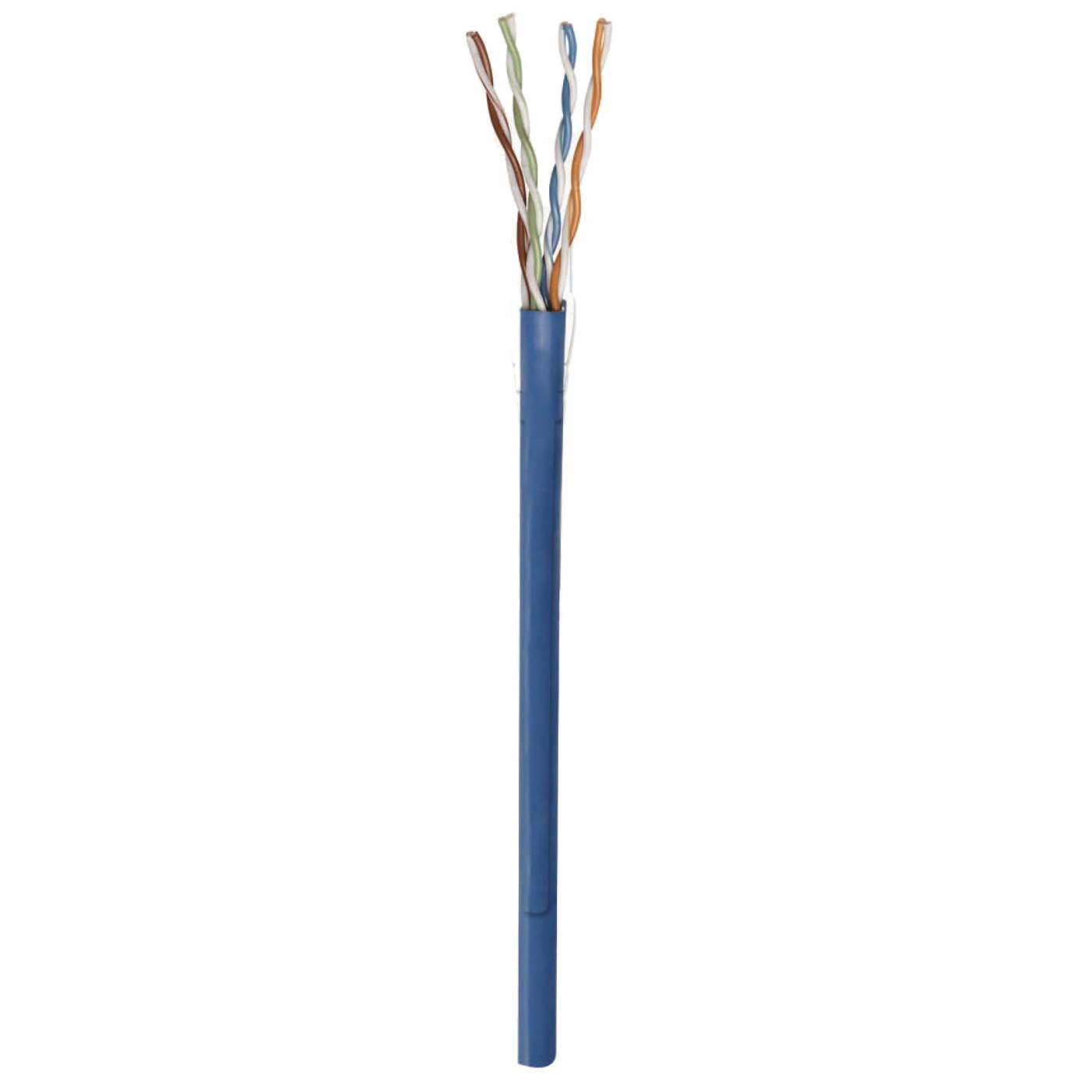 BOBINA CAT 6 UTP 305M SOLIDA AZUL