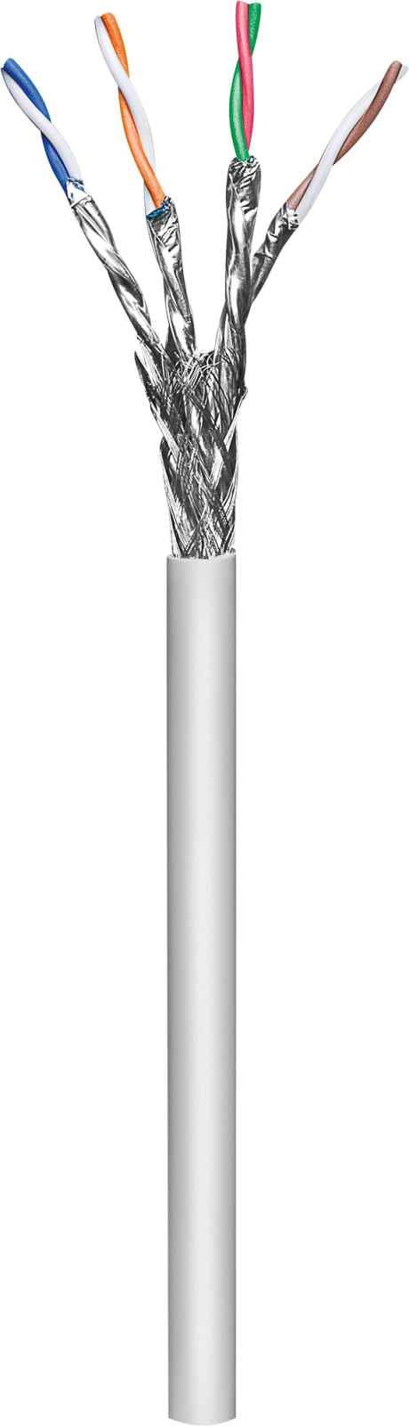 BOBINA CAT 6A SFTP 305M SOLIDA GRIS