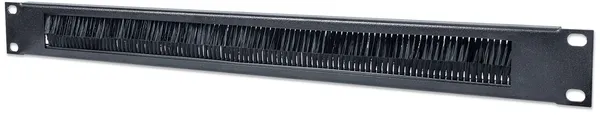 PANEL PASACABLES CON CEPILLO 1U