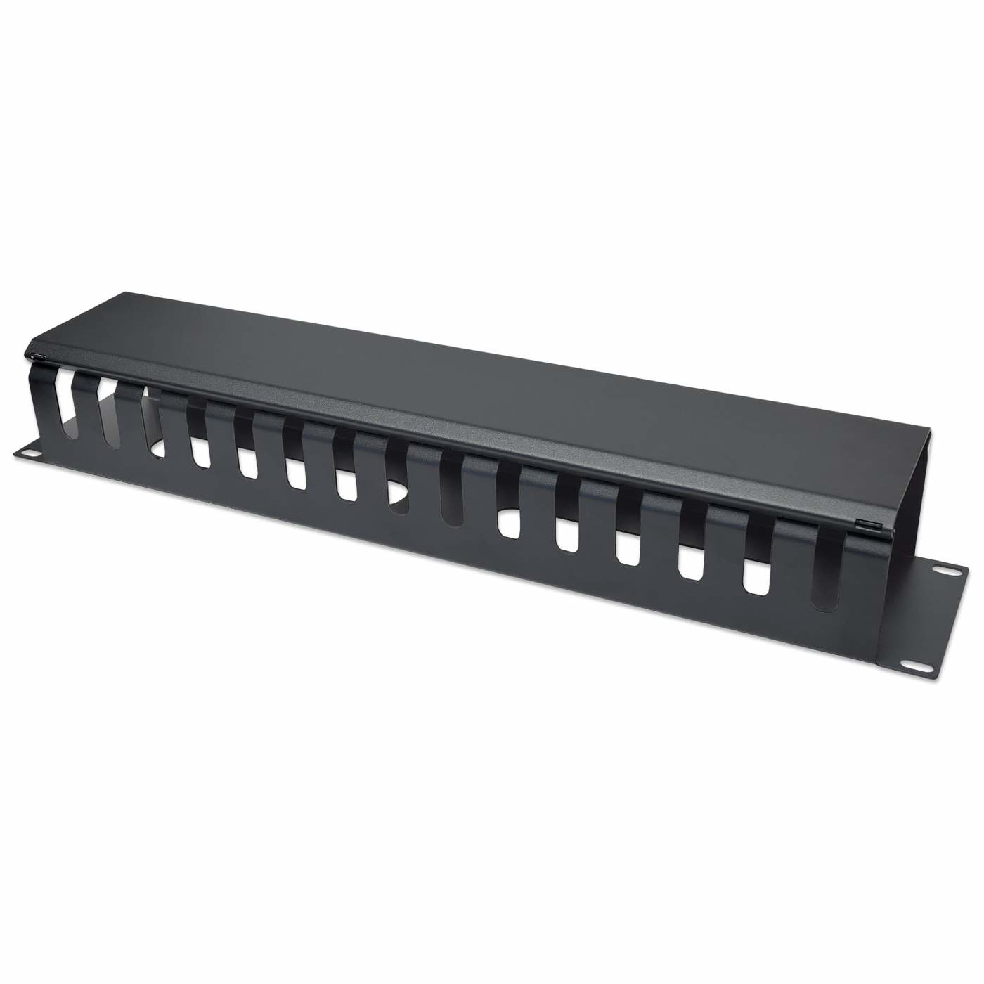 ORGANIZADOR HORIZONTAL CABLES R J45 UTP RACK 19IN 2U METALICO