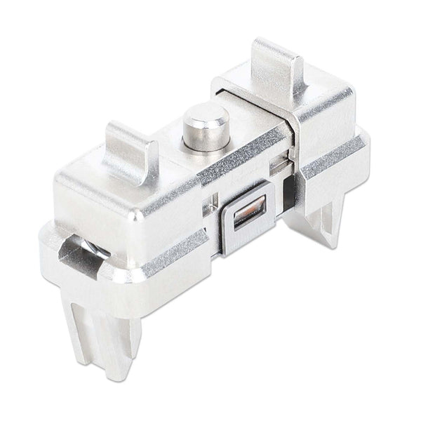 CLIP DE MONTAJE EN RACK 1U PATCH PANEL SIN HERRAMIENTAS PAQUE