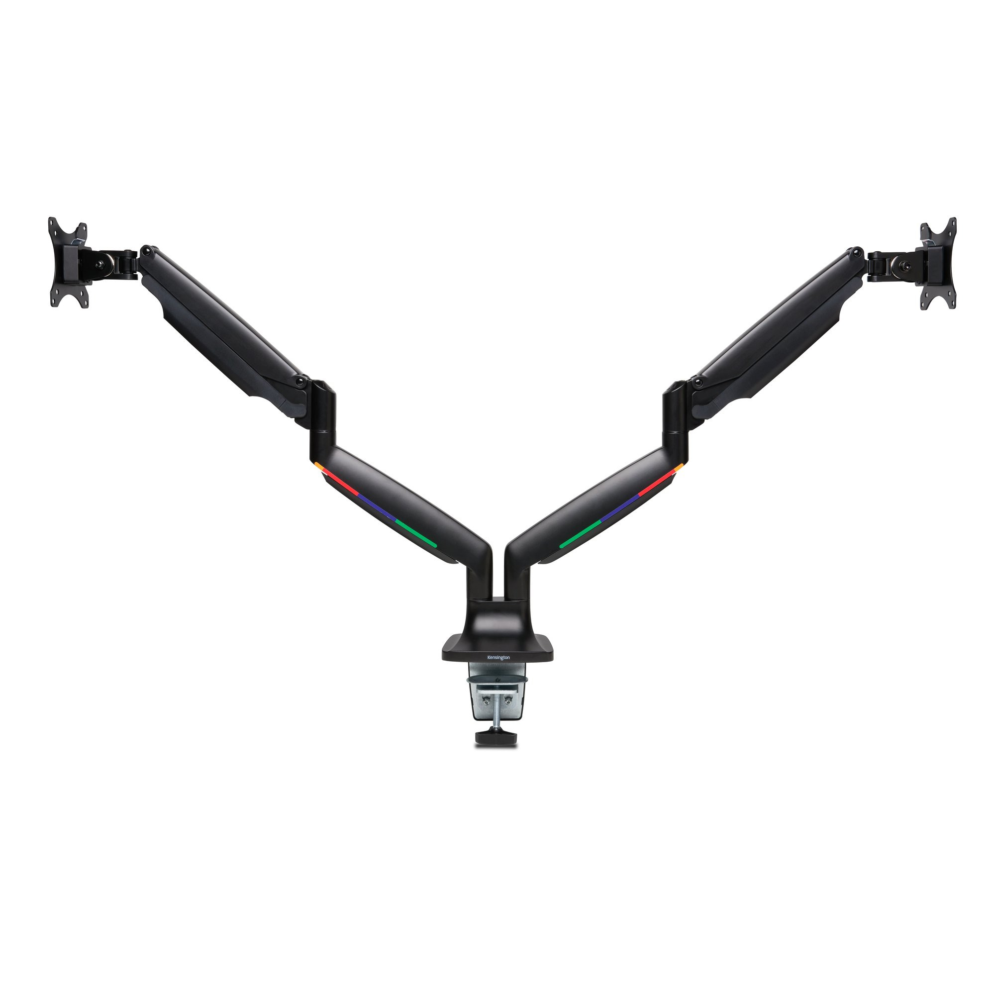 SMARTFIT ONE-TOUCH HEIGHT AJUSTABLE DUAL MONITOR ARM NEGRO