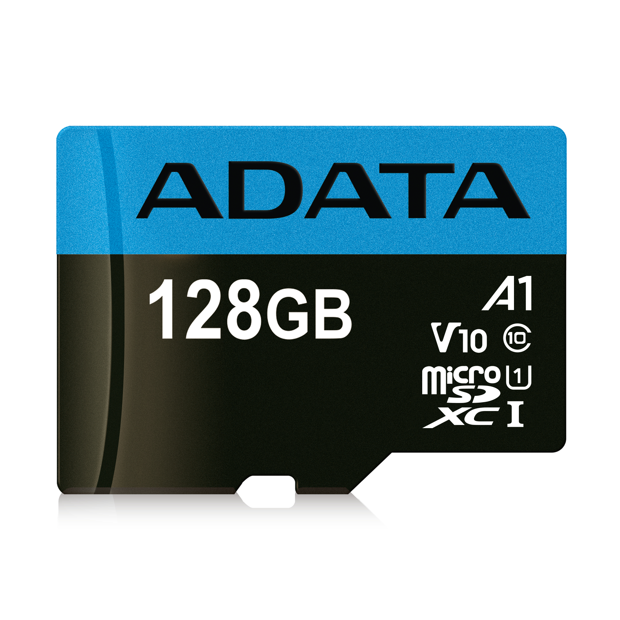 ADATA MICROSD PREMIER 128GB CLASS10-RETAIL A1 ADAPATER AZUL AUS