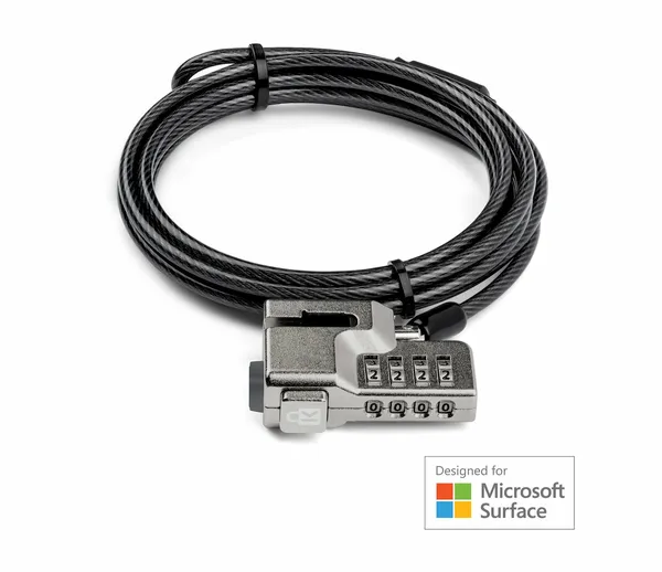 KENSINGTON COMBINATION LOCK FOR SURFACE PRO AND SURFACE GO BLACK