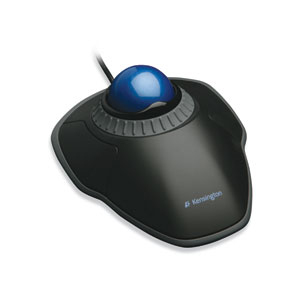 ORBIT TRACKBALL COMPACTO DE 2 BOTONES ALAMBRICO CON ARO DE SCROLL
