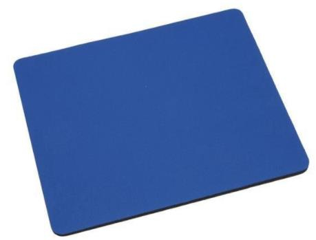 MOUSE PAD ESTANDAR AZUL .