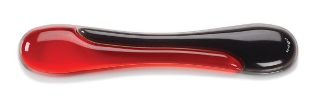 REPOSAMUNECAS ROJO CON NEGRO PARA TECLADO DUO GEL