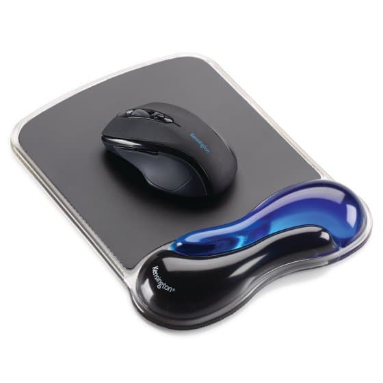 KENSINGTON DESCANSA MUNECAS DUO GEL AZUL/NEGRO