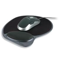 MOUSE PAD ERGONOMICO KENSINGTON P/DESCANSO.GEL.COLOR NEGRO