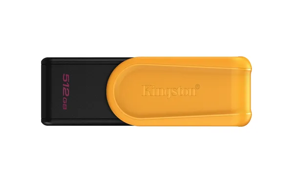 KINGSTON MEMORIA 512GB USB 3.2 DATATRAVELER EXODIA S NEGRA AMARILL
