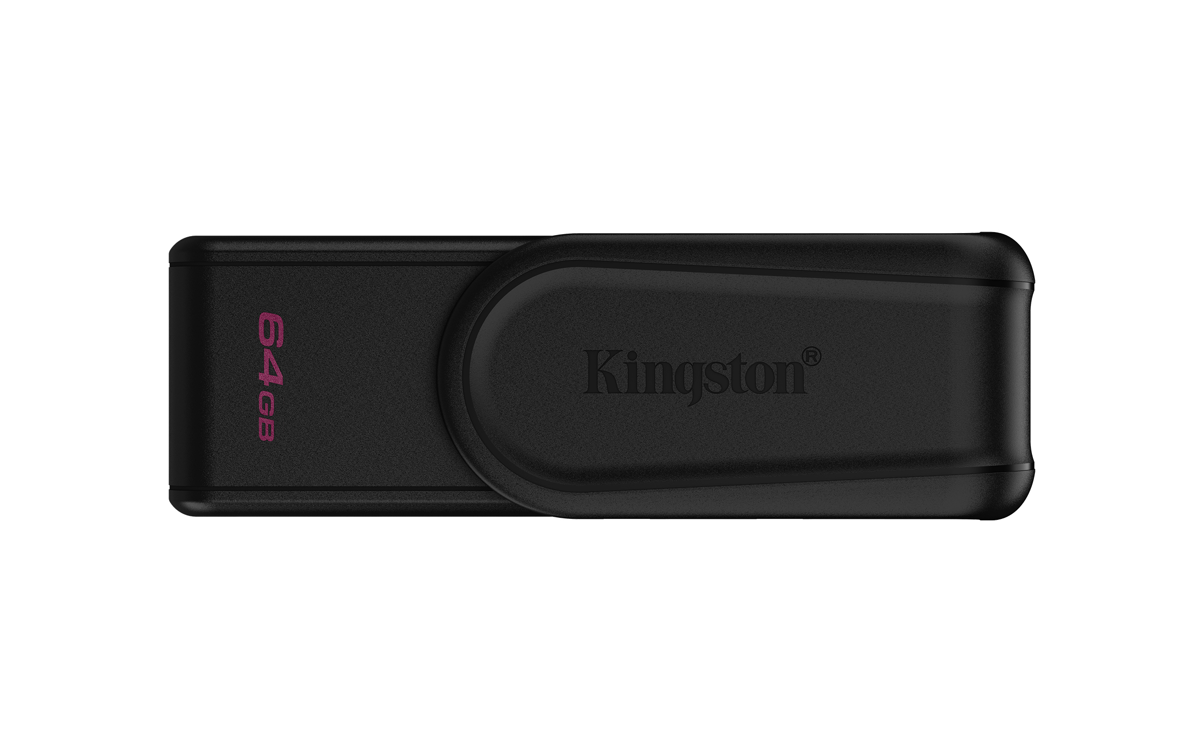 KINGSTON MEMORIA 64GB USB 3.2 DATATRAVELER EXODIA S NEGRA NEGRA