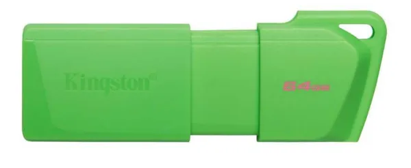 USB MEMORIA KINGSTON 64GB DTXM EXODIA GREEN VERDE