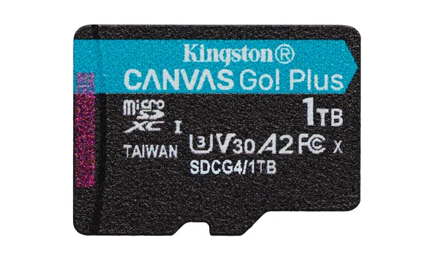 KINGSTON MEMORIA 1TB MICROSDXC CANVAS GO PLUS A2 U3 SIN ADP