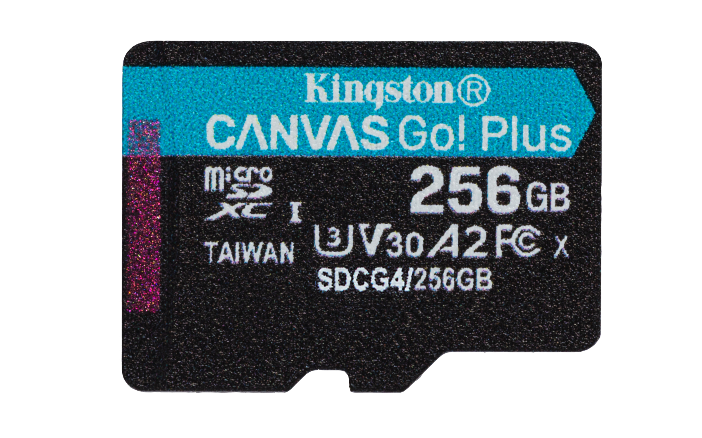 KINGSTON MEMORIA 256GB MICROSDX C CANVAS GO PLUS A2 U3 SIN ADP