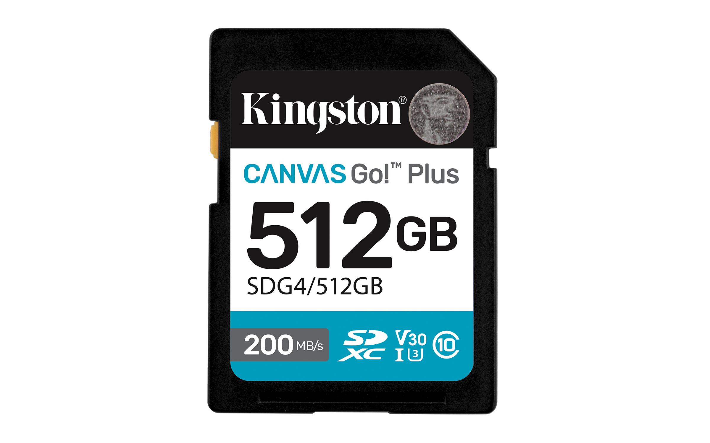 KINGSTON MEMORIA 512GB SDXC CAN VAS GO PLUS GEN4 200MB S C10 UHS-I