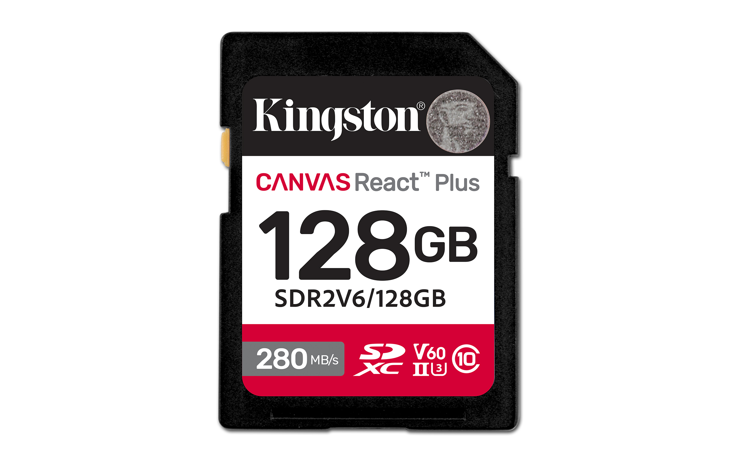 SDXC MEMORIA KINGSTON 128GB CANVAS REACT PLUS UHS-II 280R/100W
