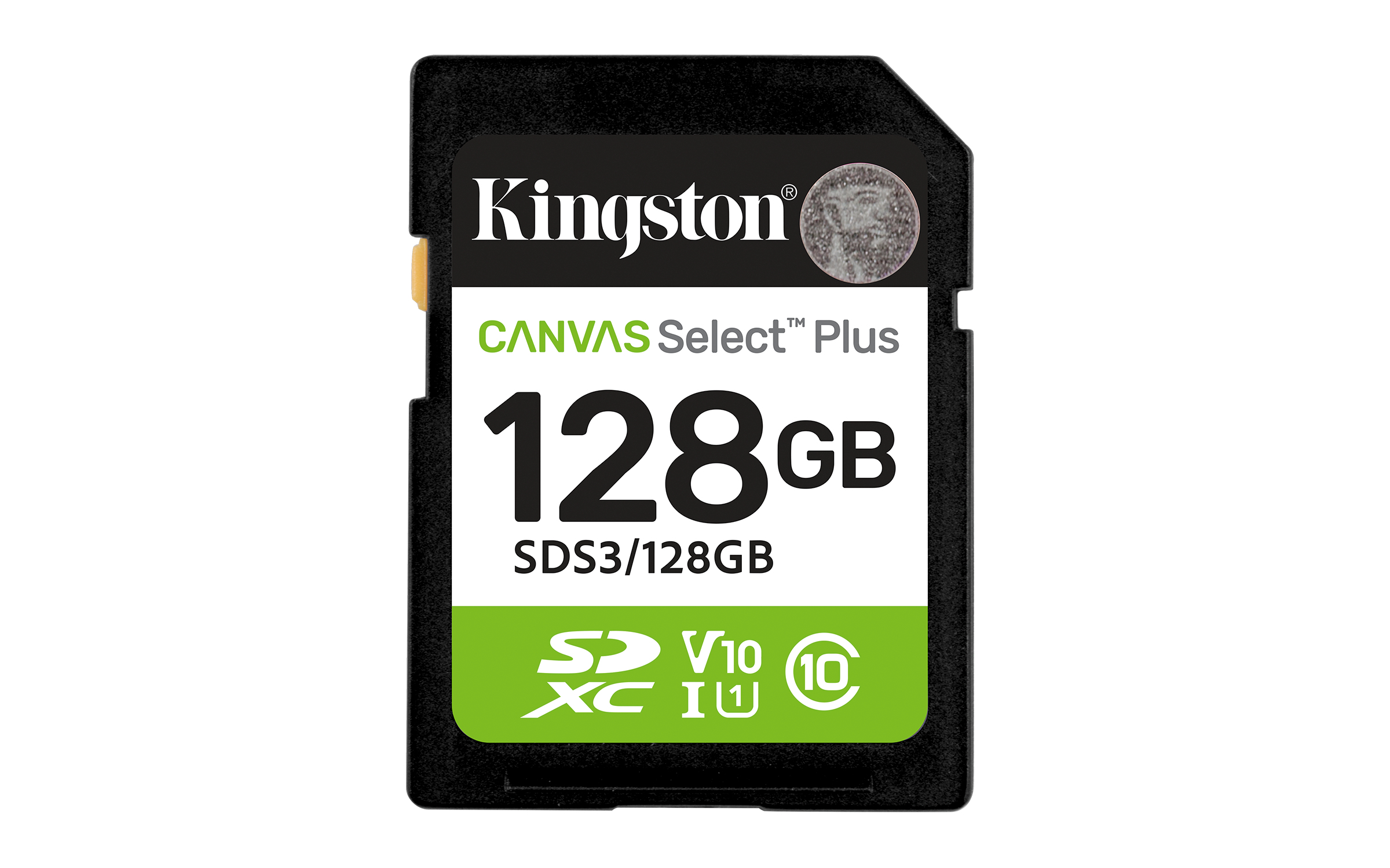 SDXC MEMORIA KINGSTON 128GB CANVAS SELECT PLUS GEN3 150MB/S C10
