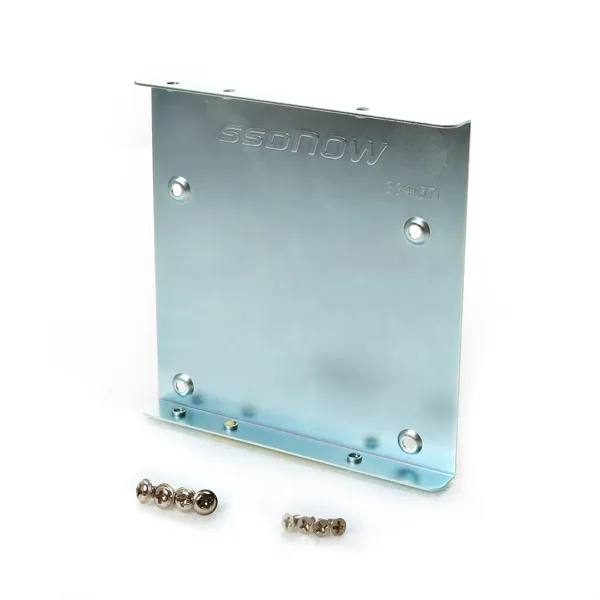 RIELES MONTAJE KINGSTON 2.5 A 3.5 SOPORTE Y TORNILLOS