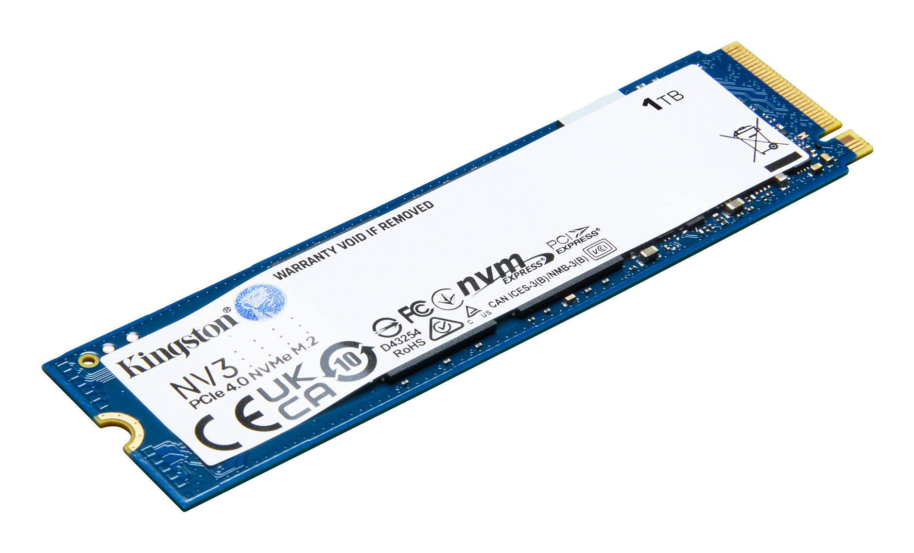 SSD ESTADO SOLIDO KINGSTON 1000 G NV3 M.2 2280 NVME SSD UP TO 6000