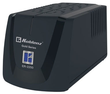 REGULADOR 2250VA 1000W ER2250 8CONTACTOS GARANTIA GOLD