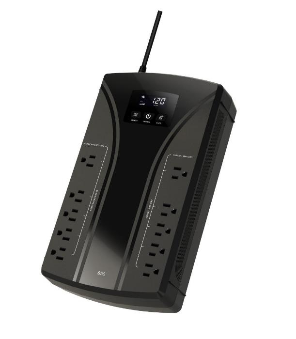 NO BREAK 9022 900VA 450W LCD HASTA 76MIN 10CONTACTOS
