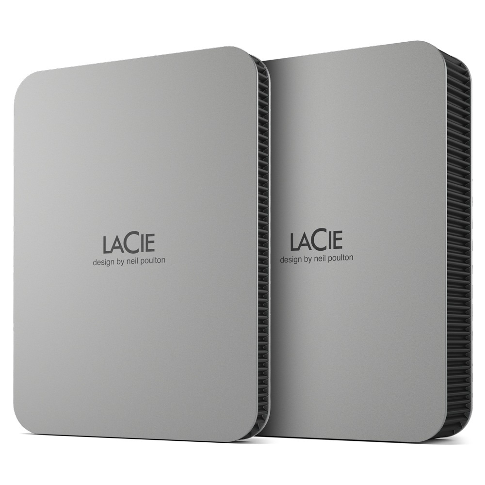 DISCO DURO EXT PORTATIL 1TB USB-C 3.2 MOBILE DRIVE PLATA LACIE