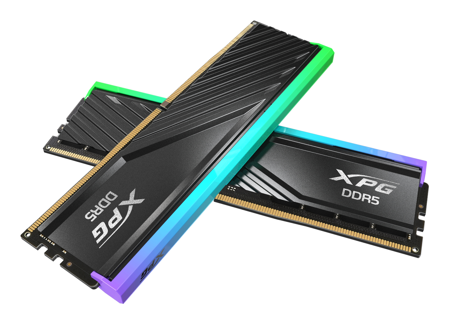 XPG ADATA RAM LANCER BLANDE DDR5 16GB(2X24) CL48 NEGRO RGB AX5U